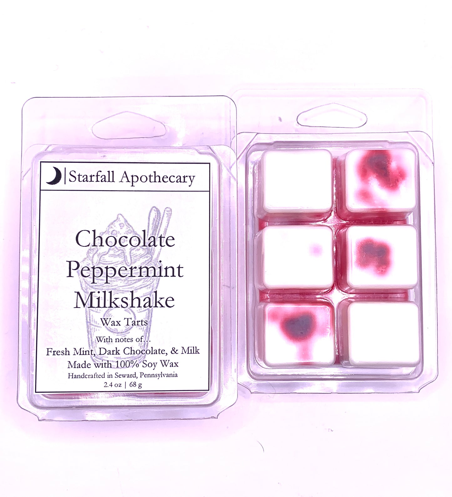 Chocolate Peppermint Milkshake Wax Tart