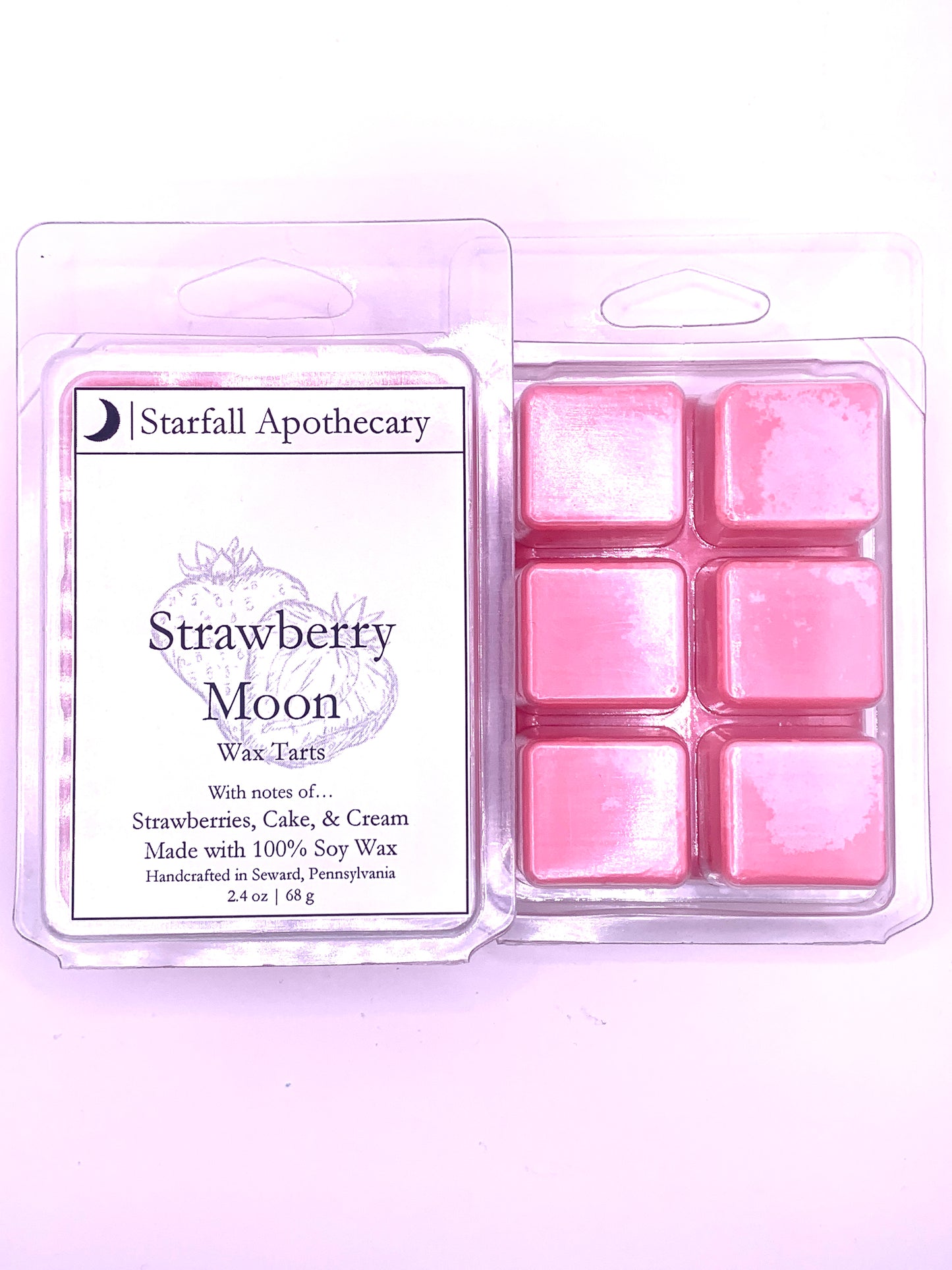 Strawberry Moon Wax Tart